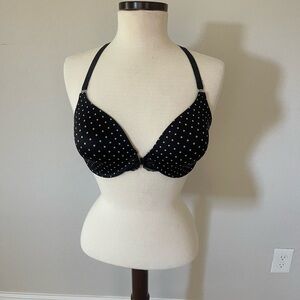 Maidenform Two-Tone Black and Cream Bra